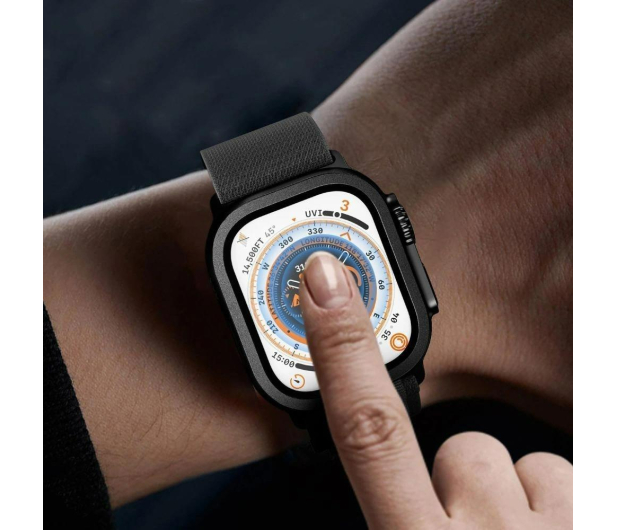 Tech-Protect Glass Ring 2-pack Apple Watch Ultra 1 / 2 / 3 (49 mm)  czarn - 1540819 - zdjęcie 3